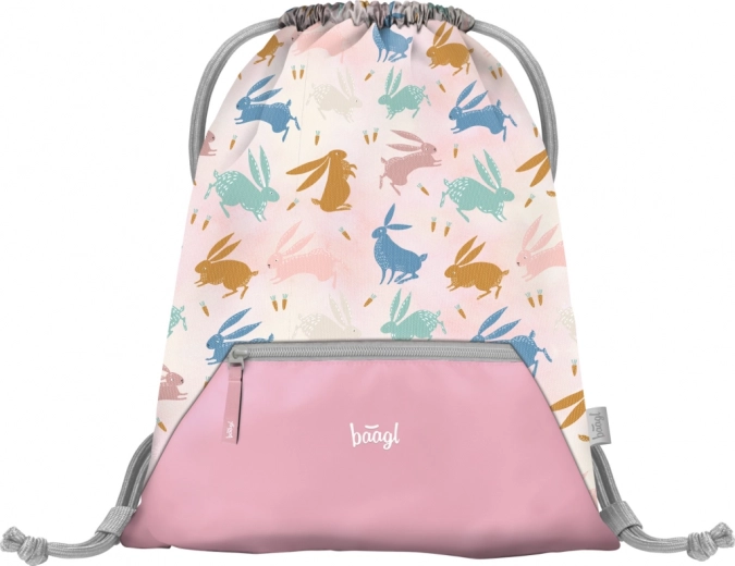Baagl sac avec poche Bunny