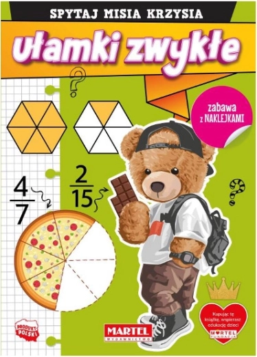 Demande à l'ours Christophe : les fractions avec autocollants