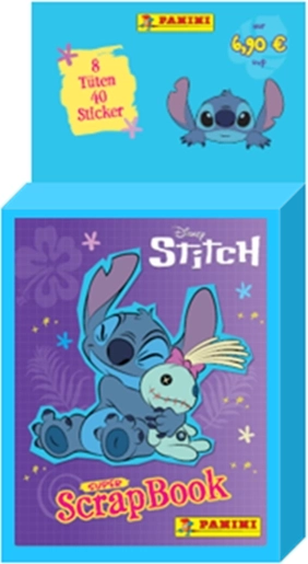 Disney Stitch super collection de stickers pour scrapbook (eco blister)