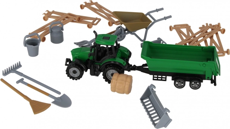 Nombreux accessoires de ferme inclus