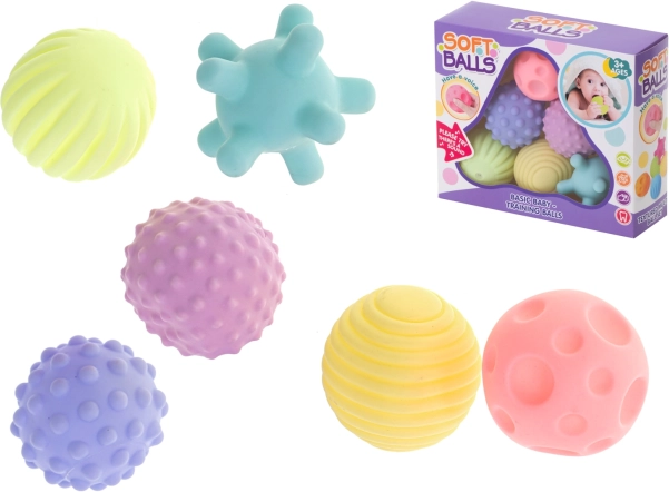 Ballons sensoriels pour enfants - ensemble de 6 pièces