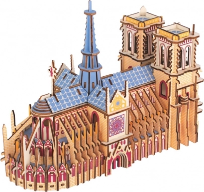 Puzzle 3D en bois Cathédrale Notre-Dame