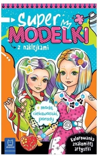 Coloriages Supermodels avec autocollants pailletés