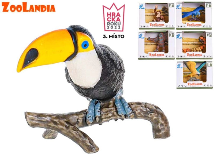 Figurine animale en plastique Zoolandia – animal de safari