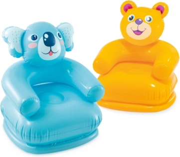 Fauteuil gonflable pour enfants en forme d’animal – ourson ou koala