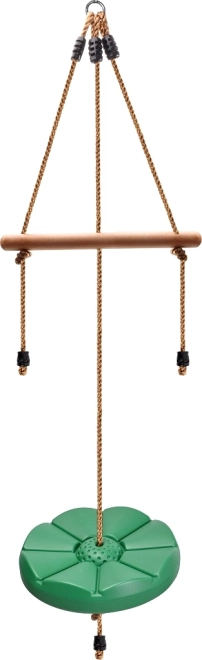 Disque de balançoire avec barre de singe pour enfants