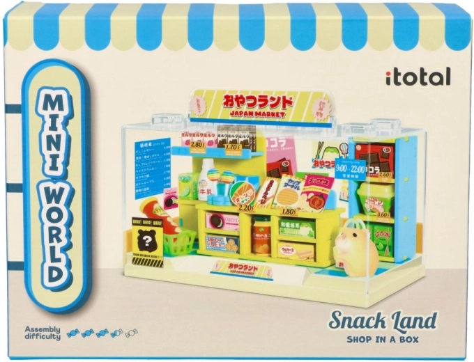 I-Total mini monde marché japonais – maquette DIY