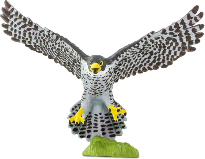 Figurine réaliste aux ailes largement déployées