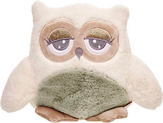 Chouette Abby crème-menthe 23 cm