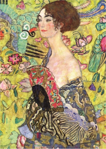 Puzzle Dame à l’éventail 1000 pièces EDUCA