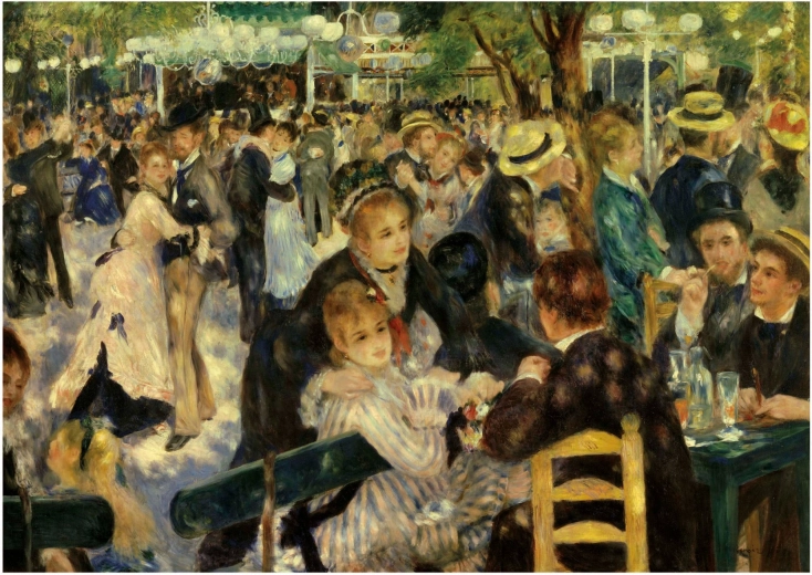 Puzzle Danse au Moulin de la Galette 3000 pièces