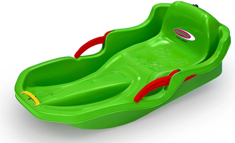 Bob Snow Play Comfort 80 cm vert avec freins à main