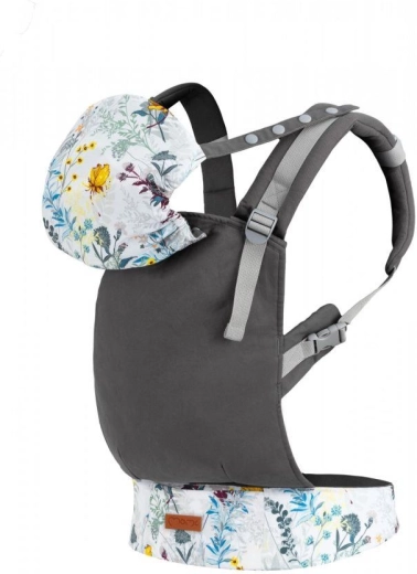 porte-bébé ergonomique MoMi Collet fleuri