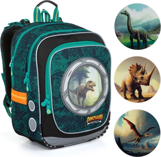Sac à dos léger avec dinosaures Topgal ENDY