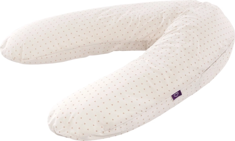 Coussin d’allaitement Träumeland Twister beige