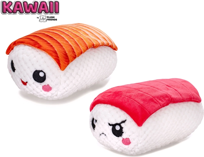 Peluche sushi nigiri kawaii Plush Friends, 25 cm - 1 pièce