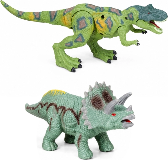 Deux dinosaures pour des histoires pleines d’action