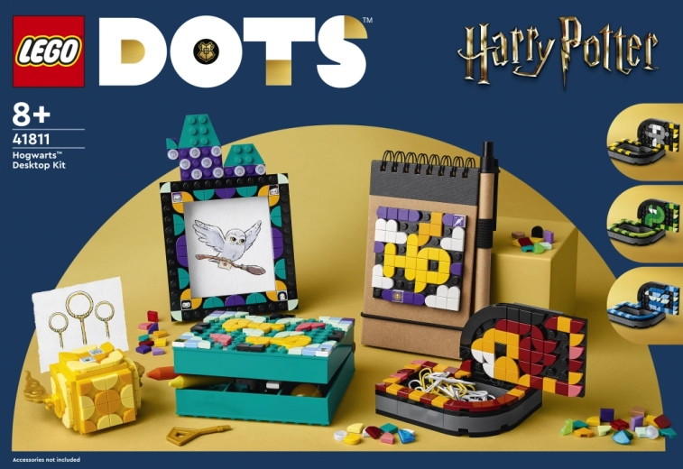LEGO® DOTS 41811 Accessoires de bureau – Poudlard