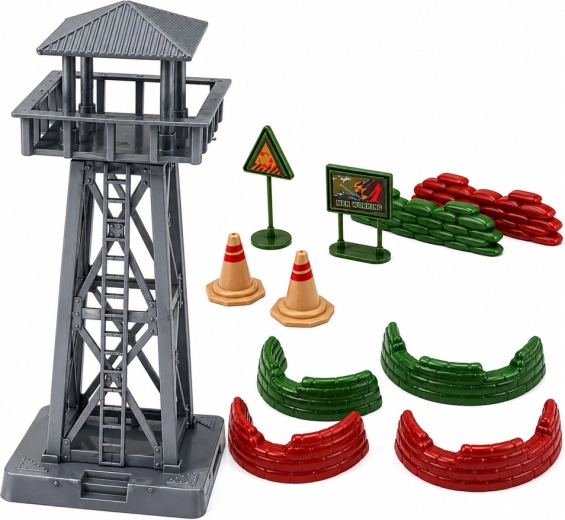 Tour et accessoires pour construire une base