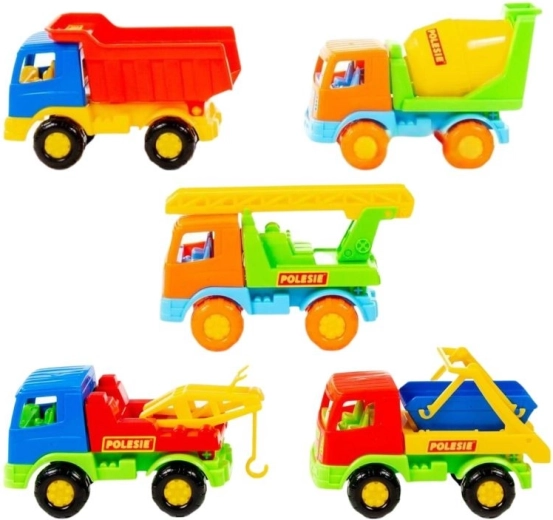 Voiturette TEMA – véhicule de chantier, assortiment de types