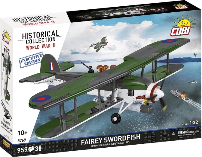 COBI maquette Fairey Swordfish Executive Edition – 959 pièces