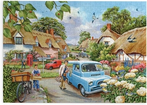 Puzzle HOP Matin frais, 500 grandes pièces