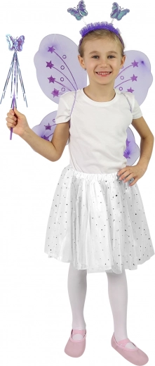 Costume de papillon avec serre-tête et baguette