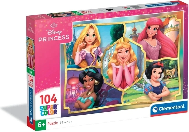 Puzzle 104 pièces Disney Princesses Clementoni