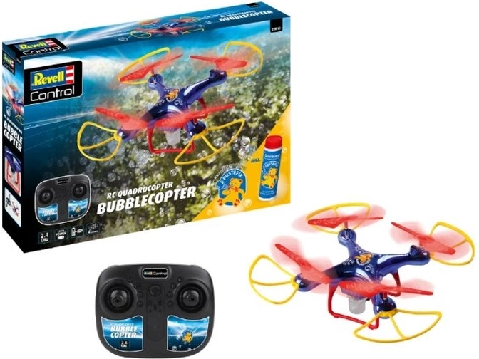 Revell RC quadricoptère Bubblecopter avec bulles Pustefix