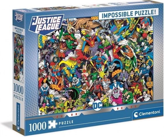 Puzzle Clementoni Impossible : DC Comics Justice League 1000 pièces