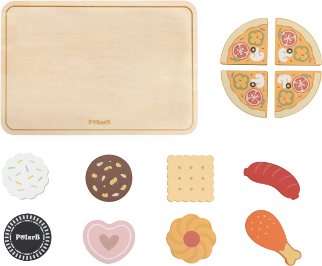 Accessoires en bois de 12 pièces