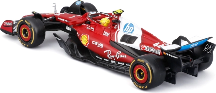 Détails fidèles de la monoplace Ferrari SF-25