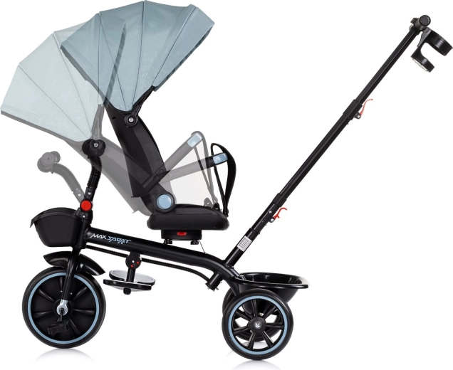 Capote avec pare-soleil et équipement pratique