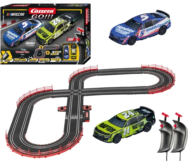 Circuit de course Carrera GO!!! NASCAR Watkins Glen Duel de 3,6 m