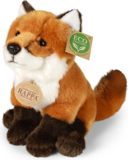 Renard assis en peluche Rappa Eco-friendly 21 cm