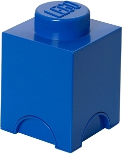 Boîte de rangement LEGO 1 bleue - 1 pièce