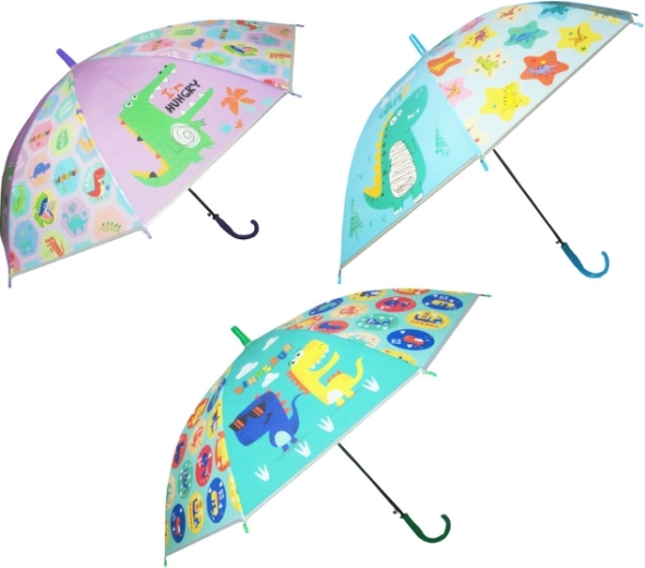 Parapluie automatique pour enfants avec motifs de dinosaures Swede