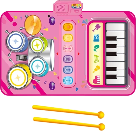 2-en-1 : piano et batterie pour un plaisir sans fin