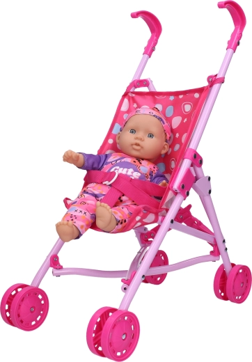 Poussette sport avec poupée