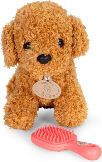 Brosse de grooming pour apprendre le soin et la douceur