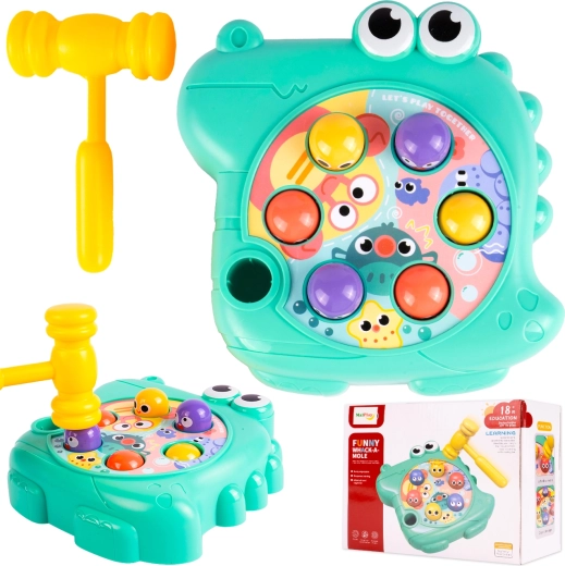 Jeu avec marteau Dino