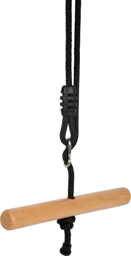 Barre horizontale en bois confortable