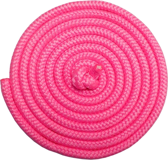 Corde à sauter de gymnastique Kubisport 3 m rose - 1 pièce