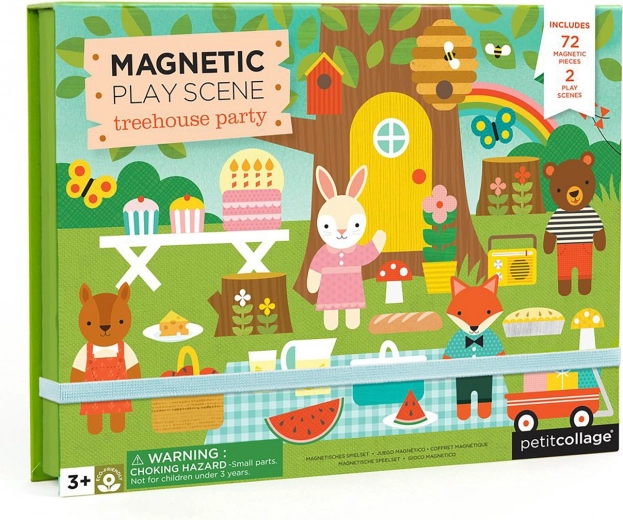 Théâtre magnétique Maison des animaux Petit Collage