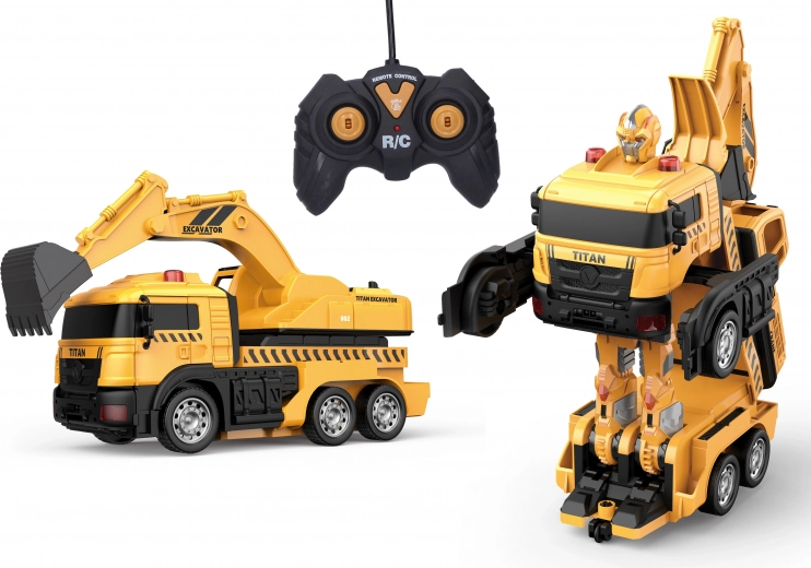 RC autorobot – pelleteuse transformable 29 cm