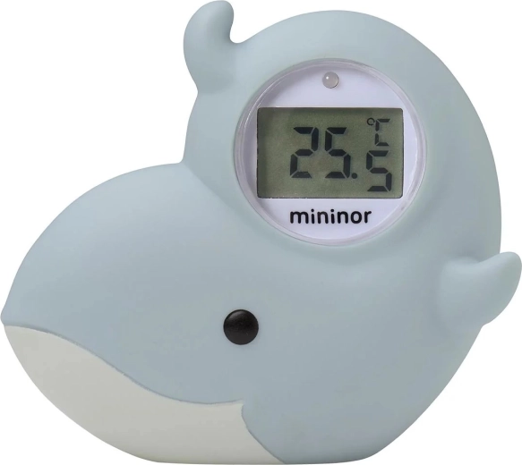 Thermomètre de bain Mininor baleine