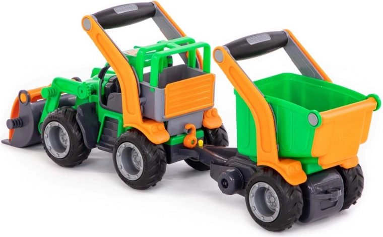 Remorque détachable pour le chargement