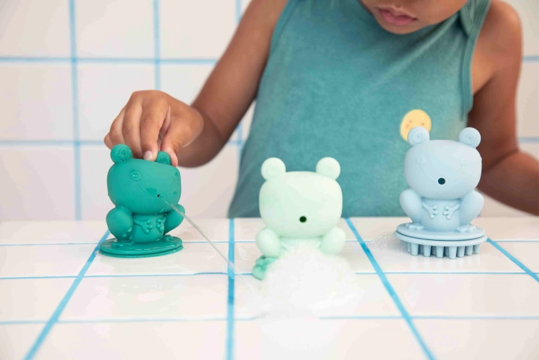 Un jeu d’eau qui amuse les enfants