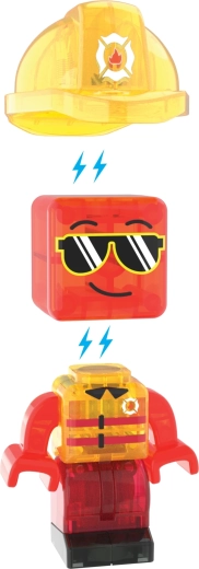 Figurine de pompier Mix + Match