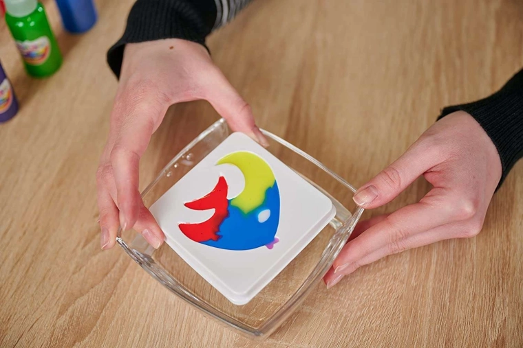 Effet lumineux sous lumière UV